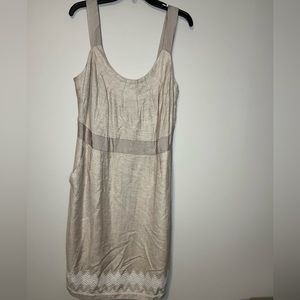 NWT Banana Republic linen dress size 14